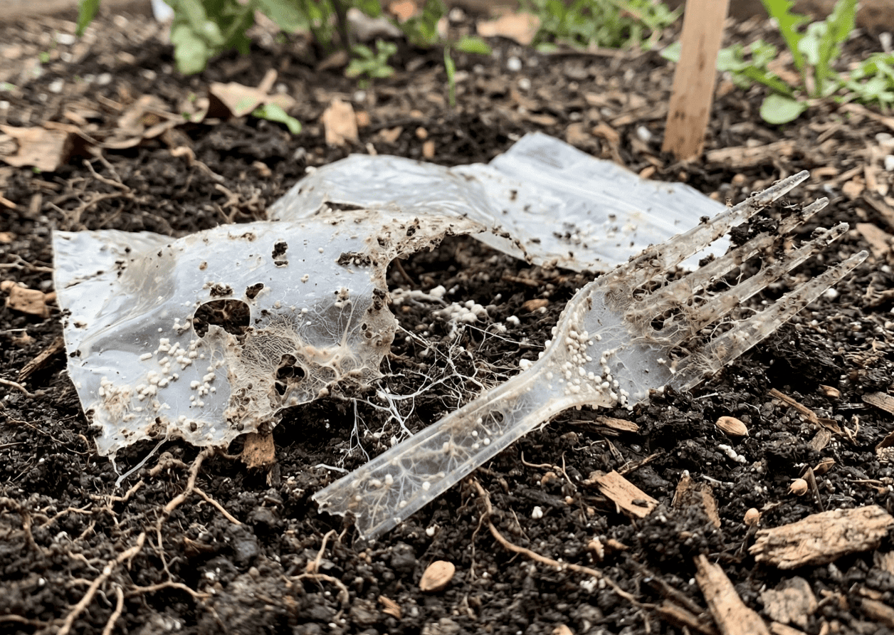 Biodegradation in soil