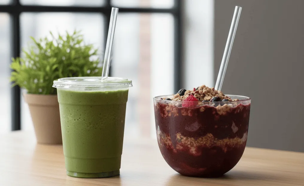Straws for thick drinks